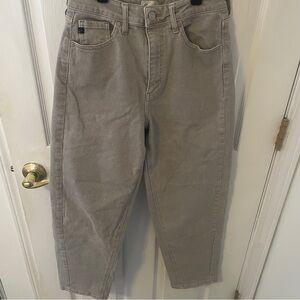 KanCan Sonya High Rise Slim Balloon light grey denim jeans size 5